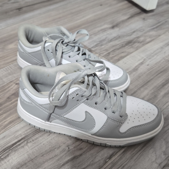 Nike Dunk Low RETRO "Grey Fog" DD1391-103 Sneakers Shoes  Woman Size 7 - Picture 3 of 15
